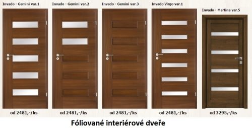 Fóliované interiérové dveře, zdroj: plancher.cz